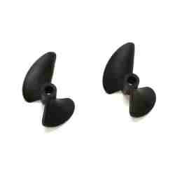 Two Bladed Dog Drive Boat Propellers - Glass-Filled Nylon (MA3001DD - MA3029DD)